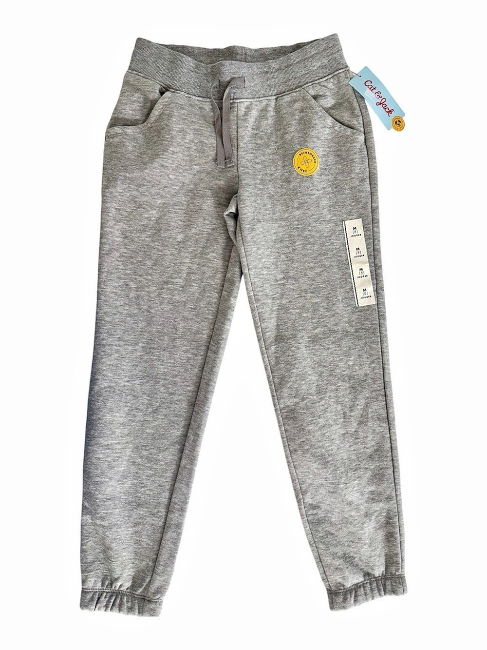 Cat & Jack Boys Jogger Sweatpants Gray Medium (8) NWT